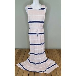 NWOT ETHEREAL Sleeveless Pleated Maxi Dress Small